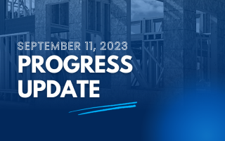 Progress update September 11 2023